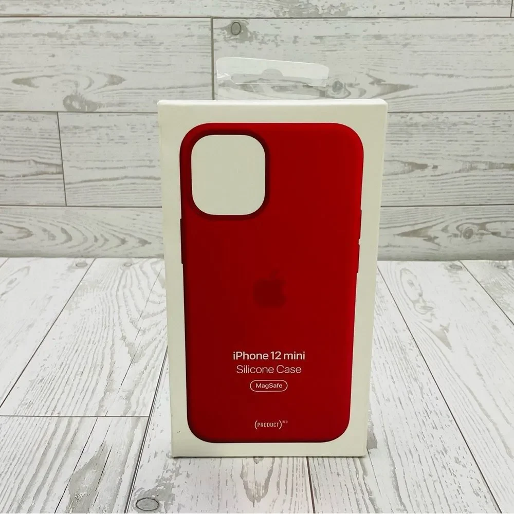 iPhone 12 Mini Silicone Case Red